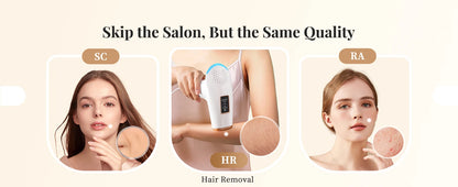 Totmizby 3-in-1 IPL Laser Epilator – 999,900 Flashes, Painless Hair Removal for Face, Body & Bikini
