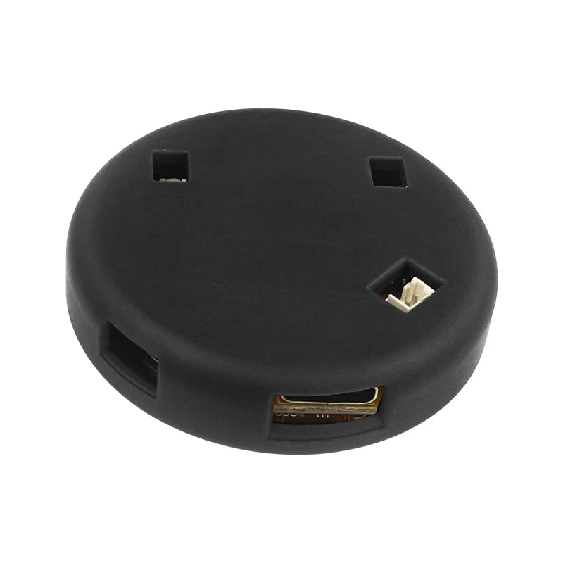 ESP32-C3 WiFi and Bluetooth development board with 1.28-inch round LCD display, featuring microcontroller and connectivity options.