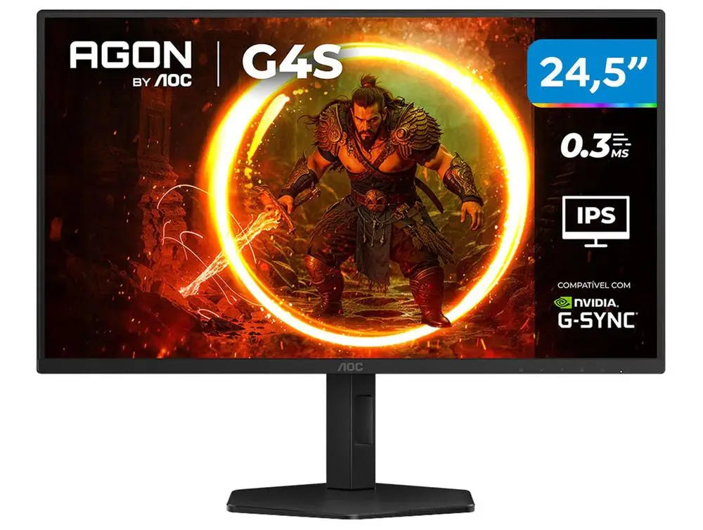 AOC Gaming 25G4S/P 24.5" Full HD 310Hz Gaming Monitor — 0.3ms, HDMI