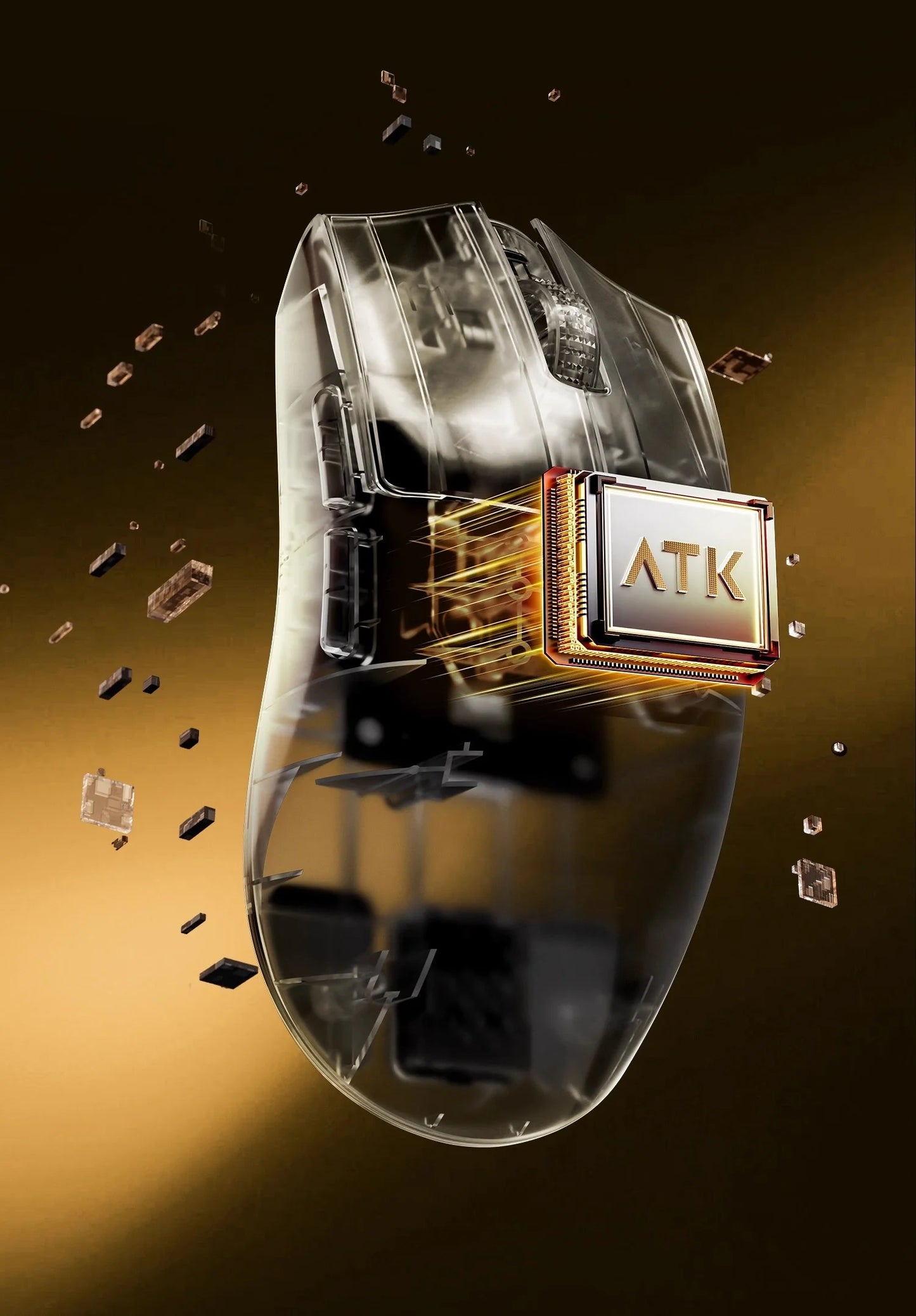 ATK X1 V2 Ultimate 2.0 Wireless Gaming Mouse – PAW3950 Sensor, 750 IPS, 54g Lightweight