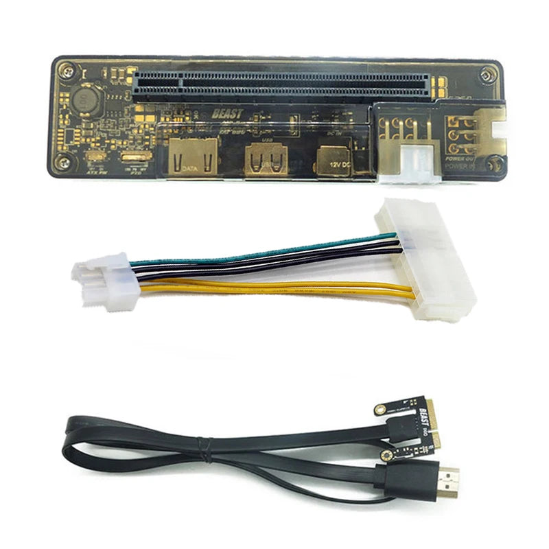 PCI-E EXP GDC External Laptop GPU Dock — Mini PCI-E / NGFF / ExpressCard