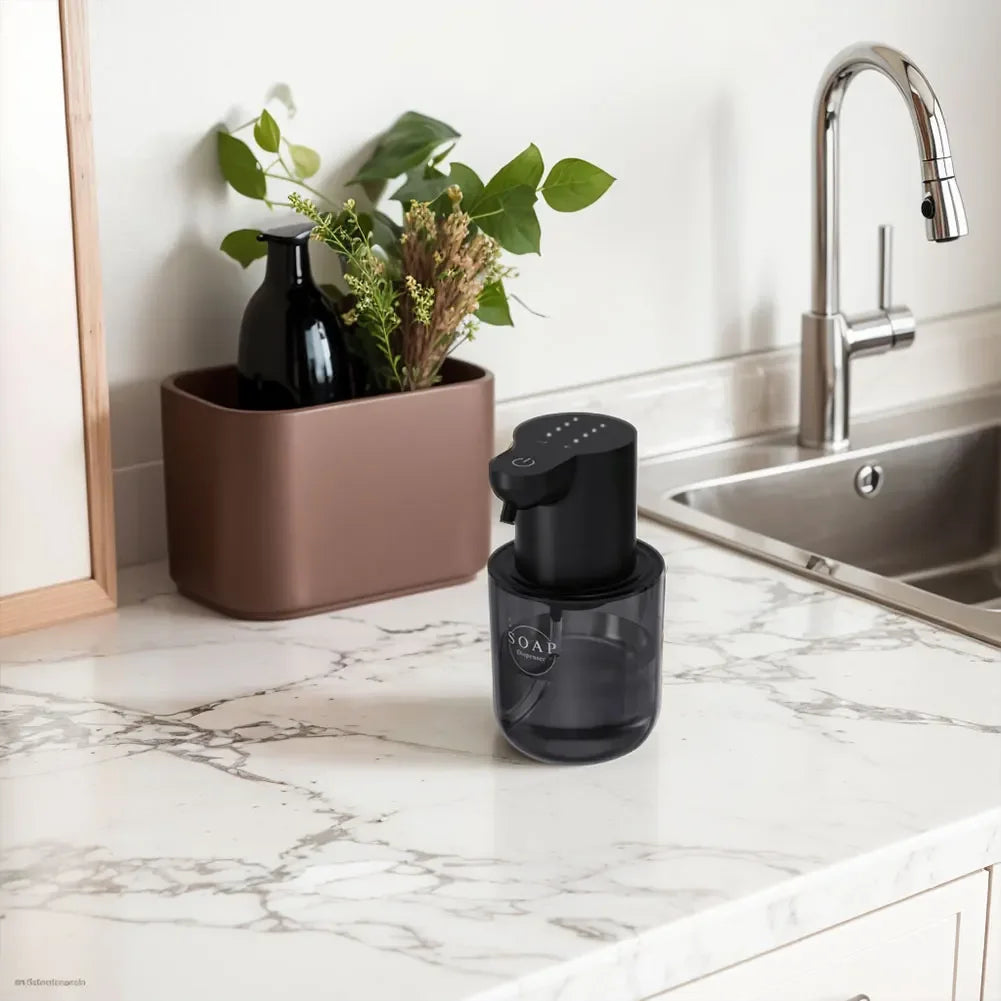 JPNPL Automatic Soap Dispenser – 400ml, 4-Gear Infrared Sensor, Foam & Liquid, IPX5, for Home & Bathroom