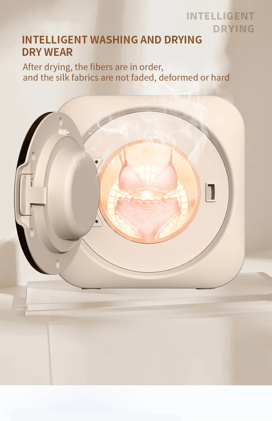 Mini Drum Underwear Washing Machine – Wash & Dry Integrated