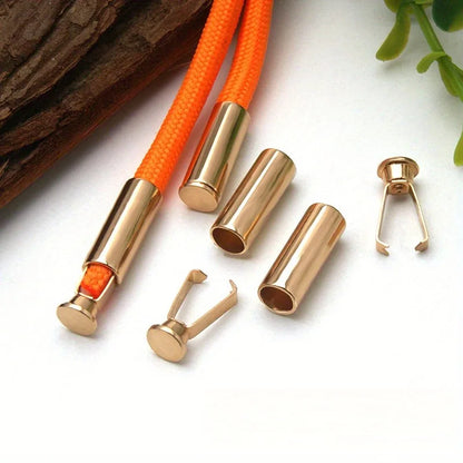 Heavy Duty Metal Cord Locks 10-Pack | Adjustable Clips for Shoelaces, Bags & Hoodies