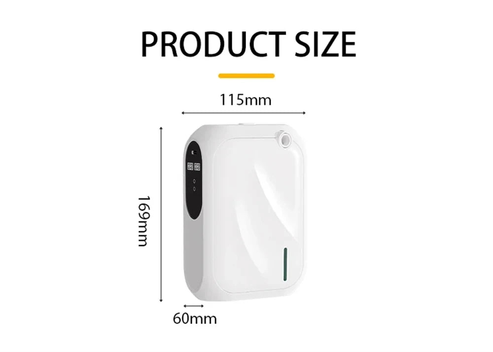 Hotel Scent Machine Aroma Diffuser – 200m³ Coverage, Bluetooth App Control