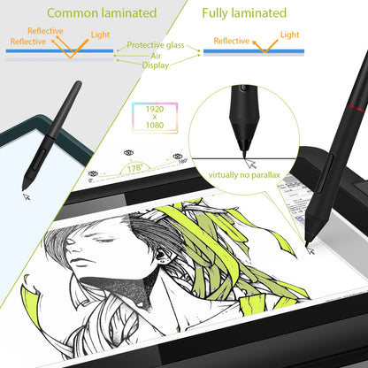 R.E.D. Shopping XPPen Artist 12 Pro 11.6-inch graphics drawing tablet with display and tilt support, showing active pen and screen.