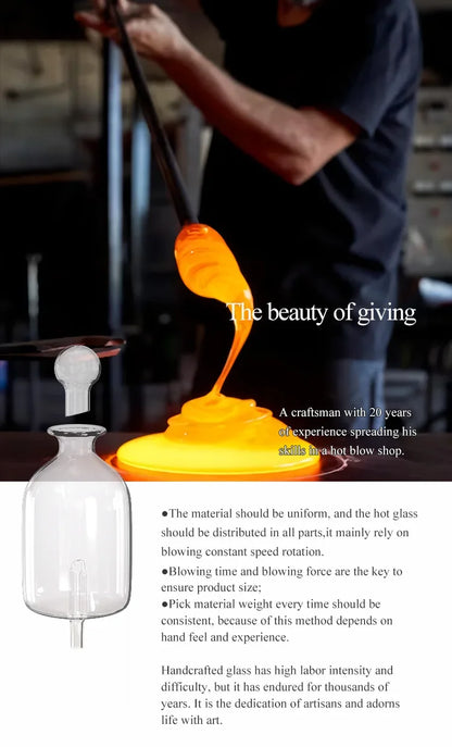 Professional Aromatherapy Nebulizer Diffuser — Wood & Glass, Waterless, 2600mAh Battery, Scent Machine