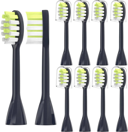 R.E.D. Shopping electric toothbrush replacement heads with soft bristles in a 4, 6, or 8 pack for adult oral care.