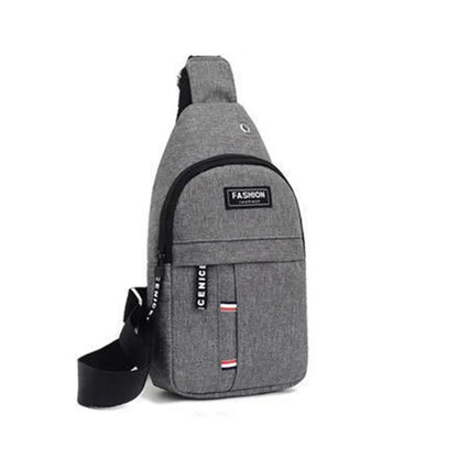Men's waterproof fanny pack by R.E.D. Shopping with large capacity and adjustable strap, ideal for outdoor and travel use.