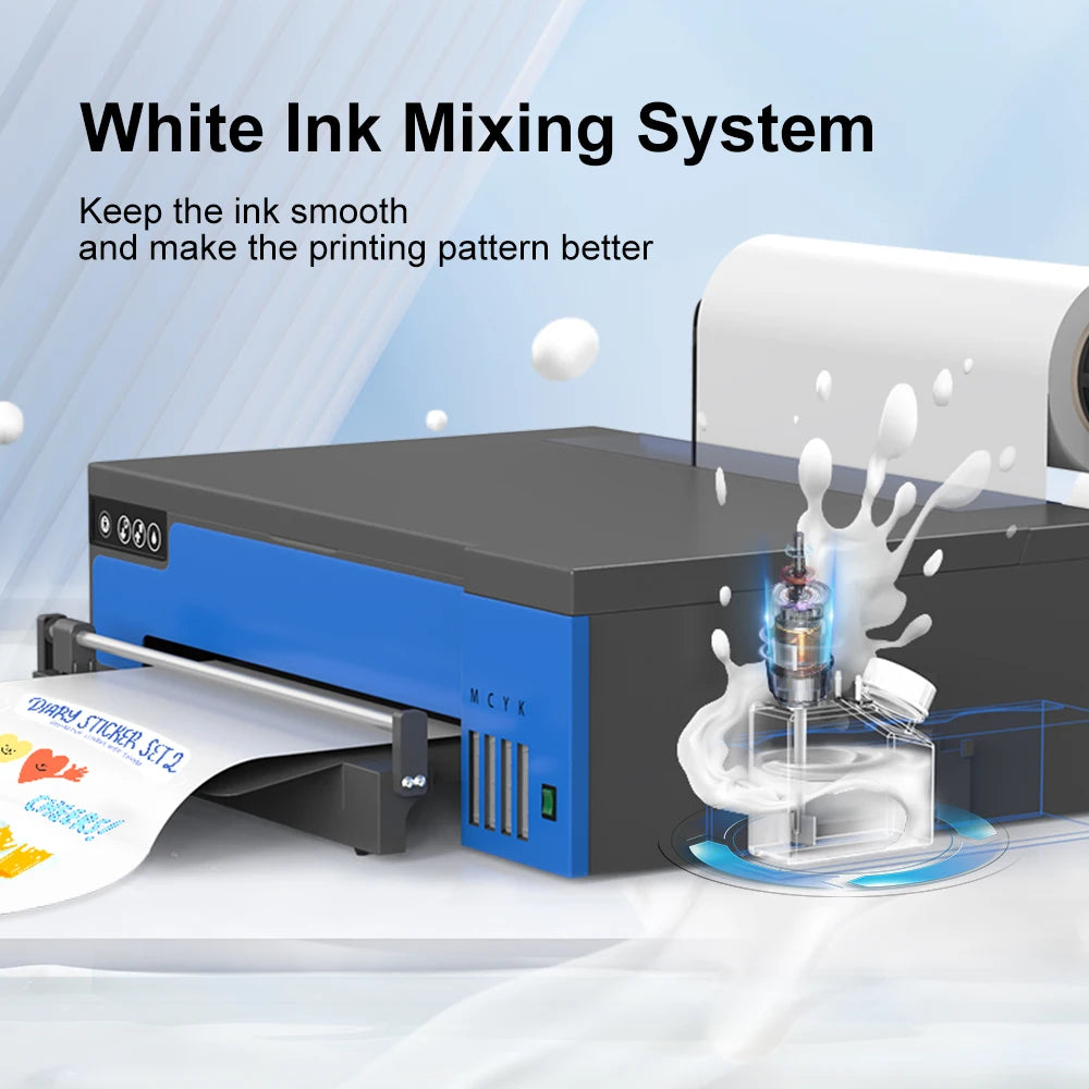 A3 XP600 DTF Printer with Roll Feeder – Direct to Film T-Shirt Printing Machine