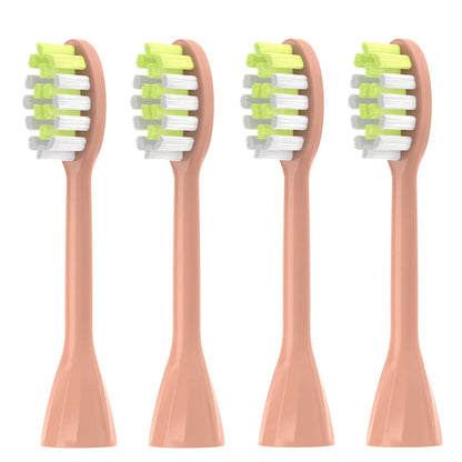 Replacement heads for R.E.D. Shopping electric toothbrush, soft bristles, 4/6/8 pack for adult oral hygiene.