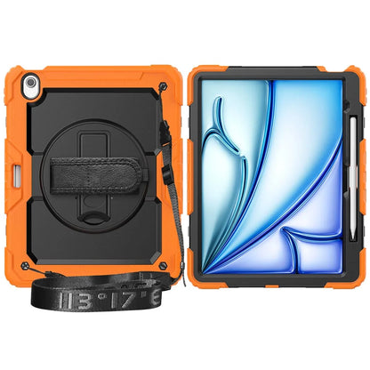 WeFor Heavy Duty iPad Case – Screen Protector, Shoulder Strap & Pencil Holder for iPad 11 A16, Air 11 & Air 13 M3 (2025)