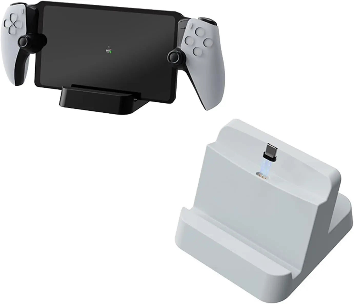 PS5 Portal Remote Player Charging Dock with Metal Base – Stand Charger Station