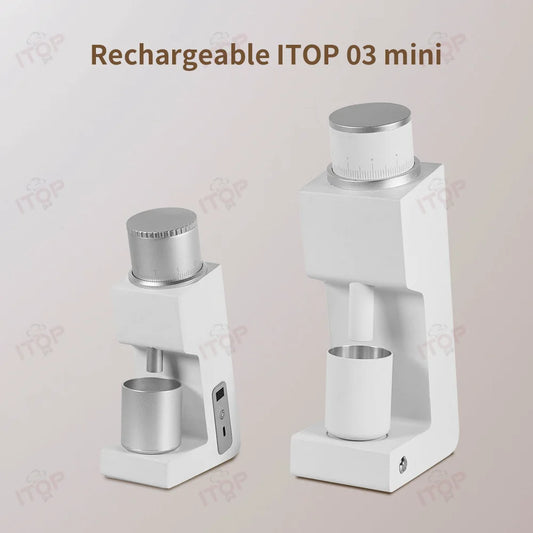 ITOP 03 Mini Coffee Grinder | Portable USB-C | 38mm Conical Burr | 2600mAh
