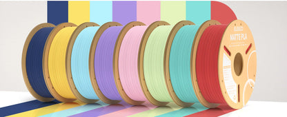 ELEGOO Matte PLA Filament 1.75mm 1KG – +/-0.02mm Accuracy, Cardboard Spool