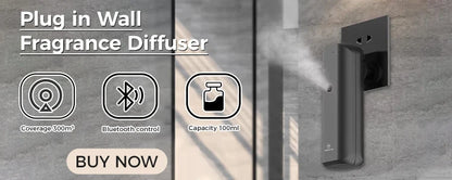 NAMSTE 100ml Essential Oil Aroma Diffuser — Electric Room Diffuser, Air Purifier & Home Freshener