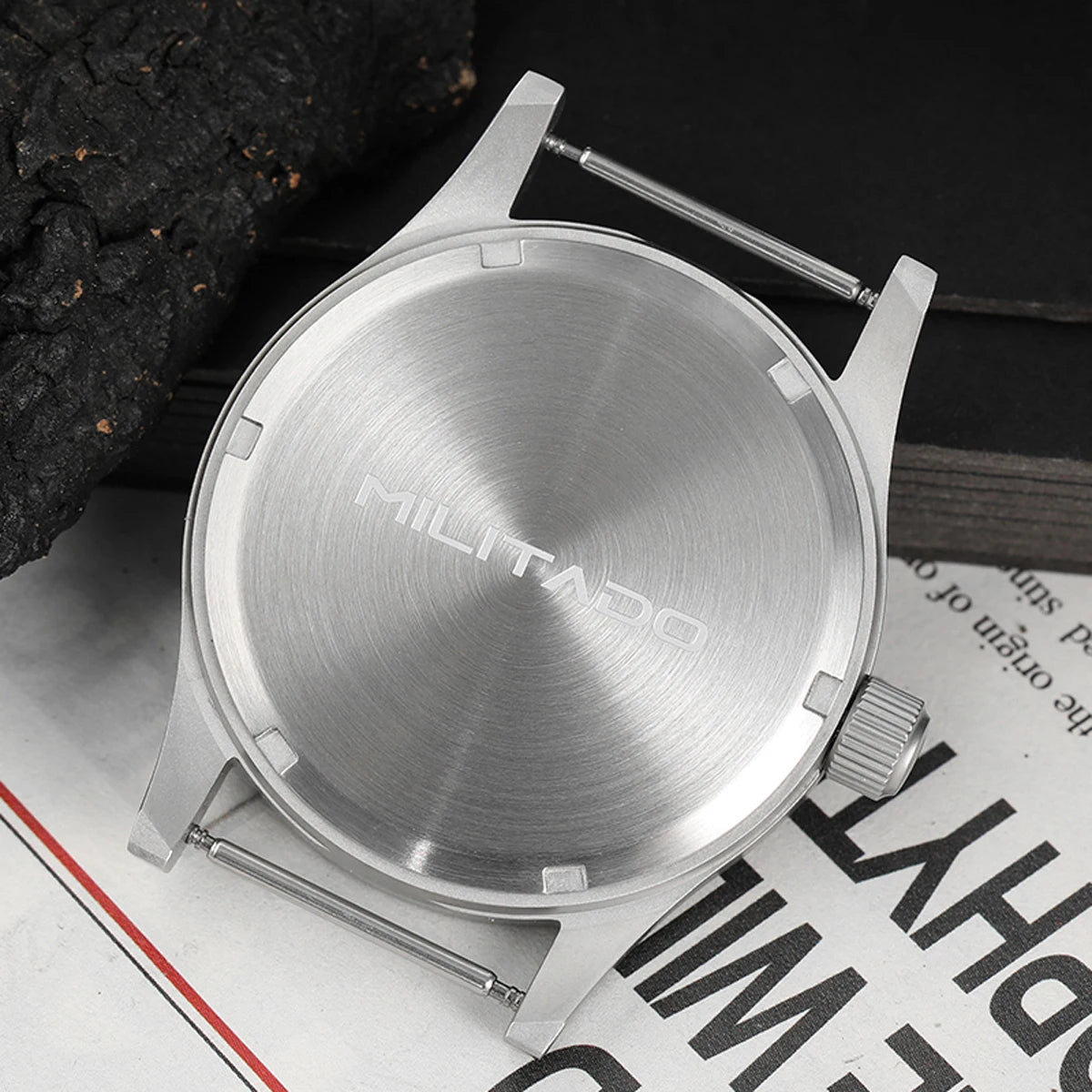 Militado ML05 Vintage Field Watch – 38mm, VH31 Sweep, Sapphire AR Crystal, Luminous