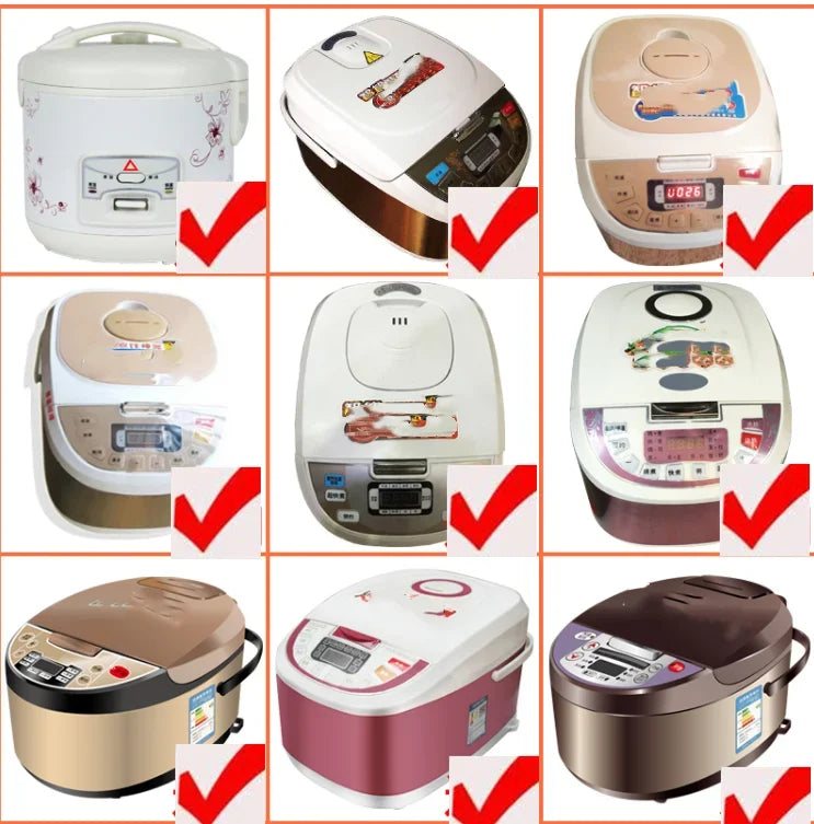 Stainless Steel 304 Rice Cooker Liner | 1.2L–8L | Compatible with Oxhaier, SKG & Universal Brands