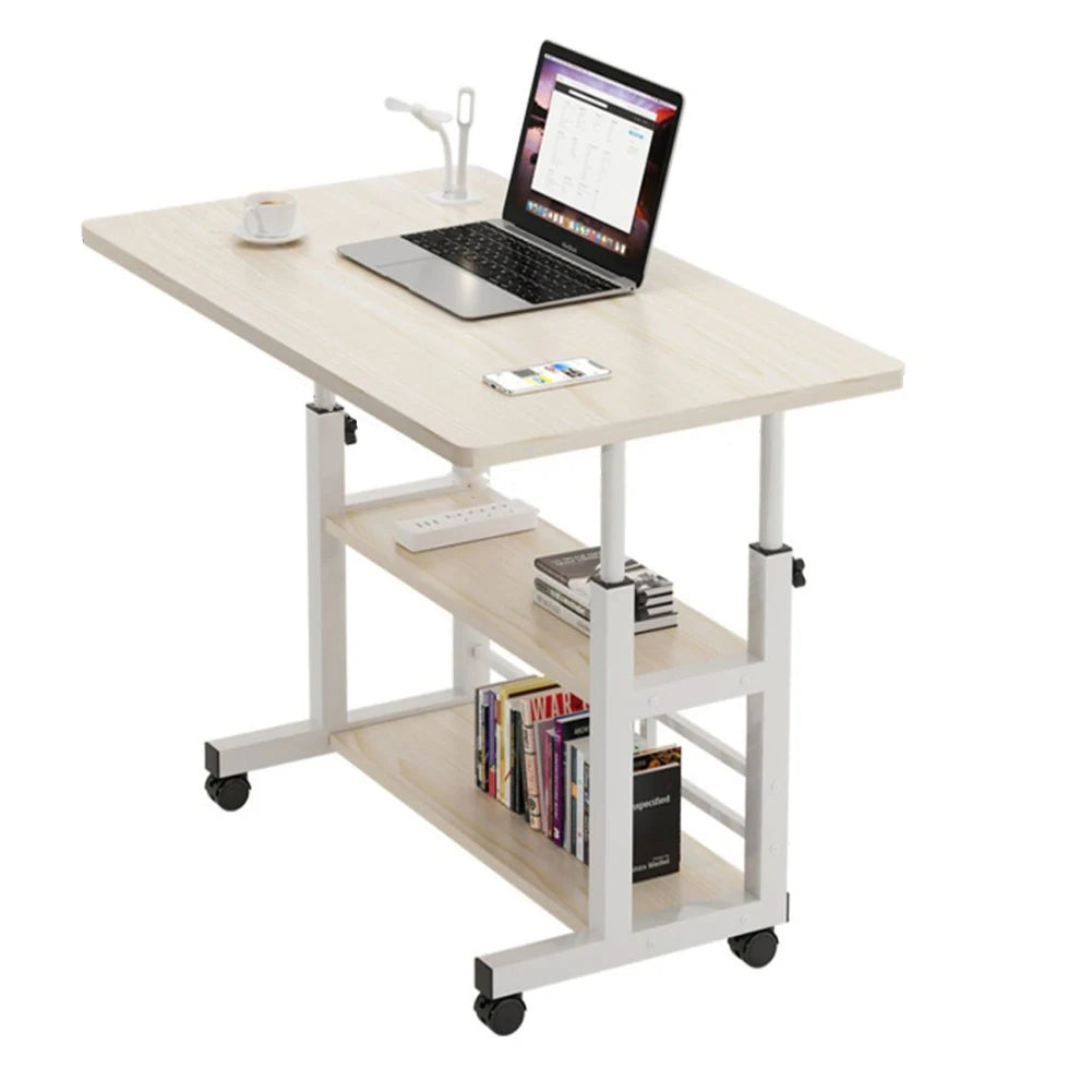 Height Adjustable Laptop Desk on Wheels | Bedside & Sofa Table