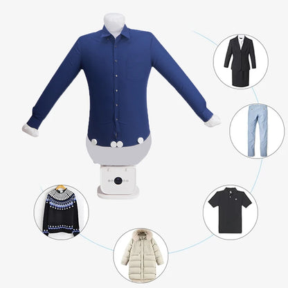 Foldable Electric Clothes Dryer & Steam Ironing Machine – Portable Heated Air Dryer for Clothes & Shoes