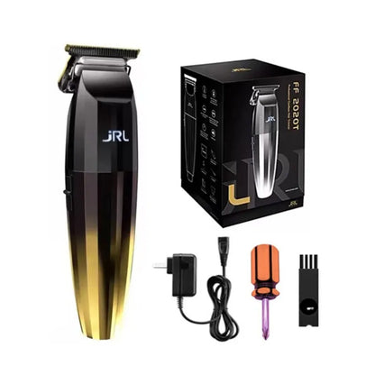 JRL 2020C/T Professional Hair Clipper – Gold & Silver, Barber Set Options