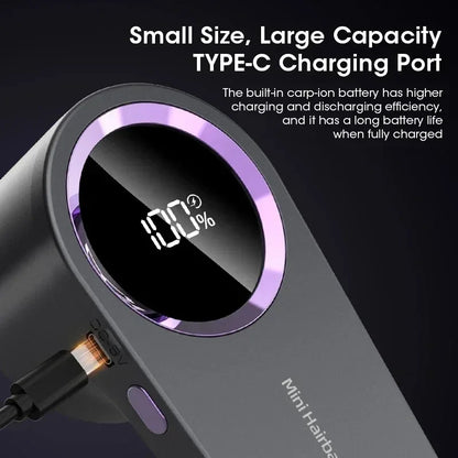 LED Digital Electric Lint Remover – USB Rechargeable Fabric Shaver & Fluff Remover