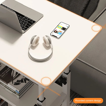 Height Adjustable Laptop Desk on Wheels | Bedside & Sofa Table