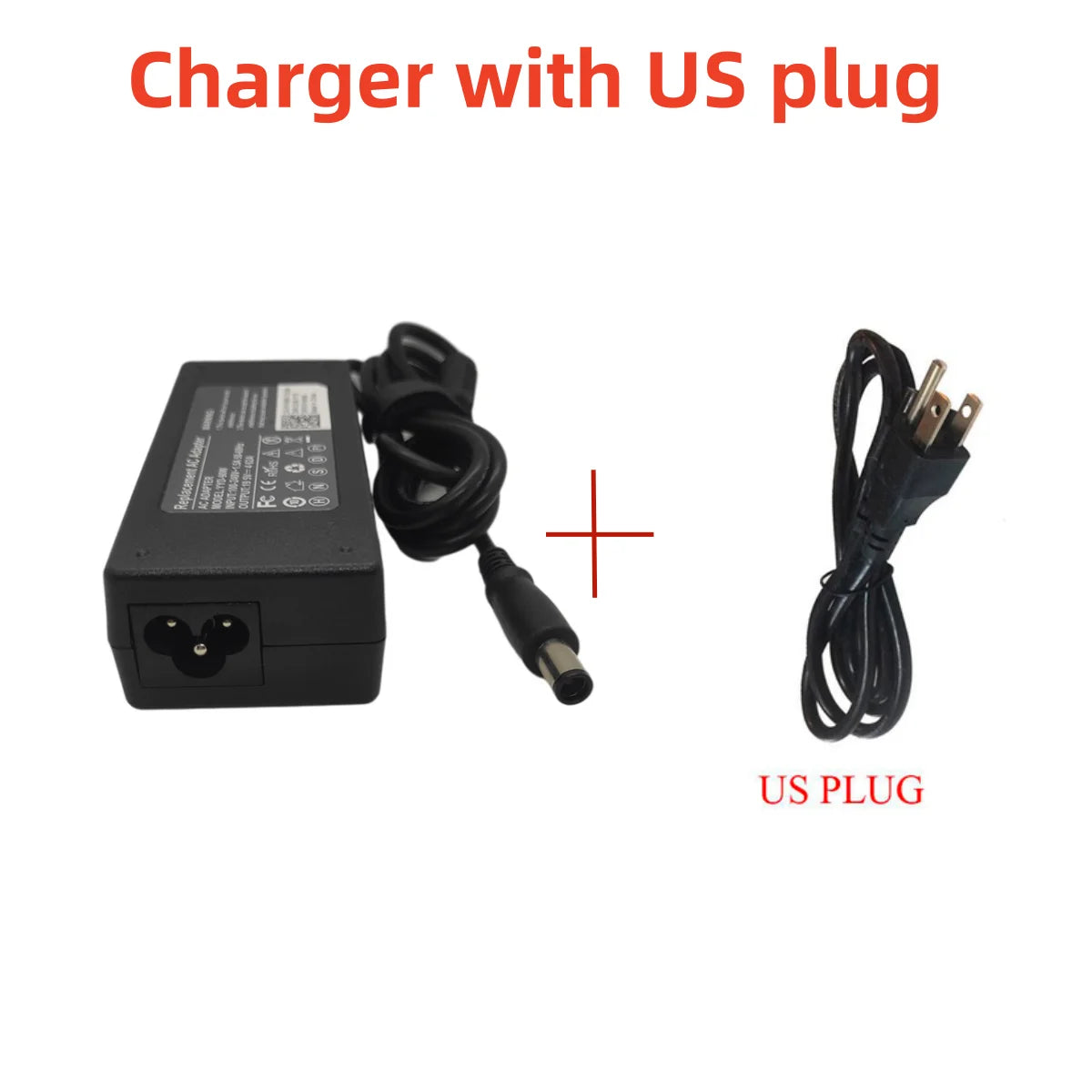 Dell Laptop Charger 19.5V 4.62A 90W – 7.4x5.0mm AC Adapter | E4300 E5400 E5420 Inspiron 14R