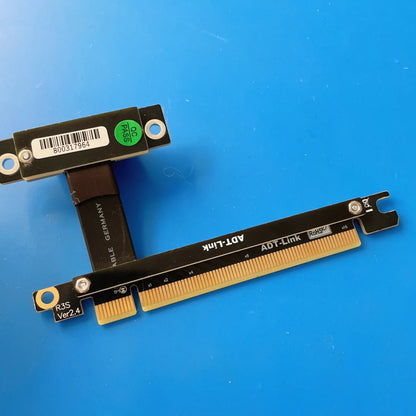 ADT-Link PCIe 4.0 Riser Cable – X16 to X1/X4/X8/M.2/NVMe/U.2, Gen4 Extension Adapter (R31SL)