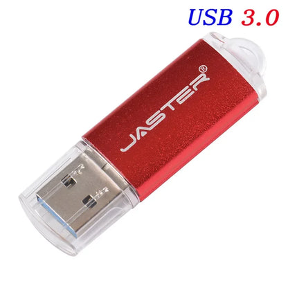 JASTER Metal USB 3.0 Flash Drive – 8GB to 64GB High Speed Pen Drive
