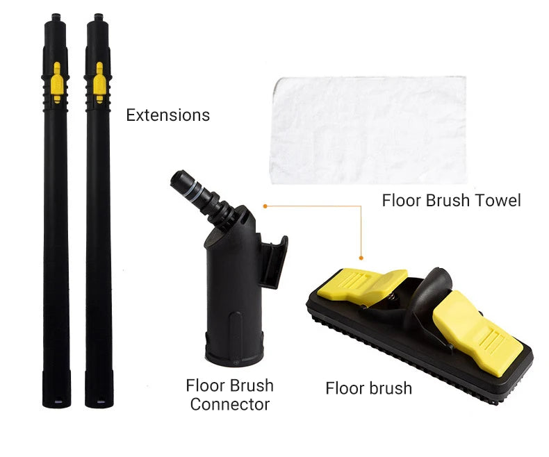 DIVEDEER Handheld Steam Cleaner 220V EU – High Temperature Sterilization