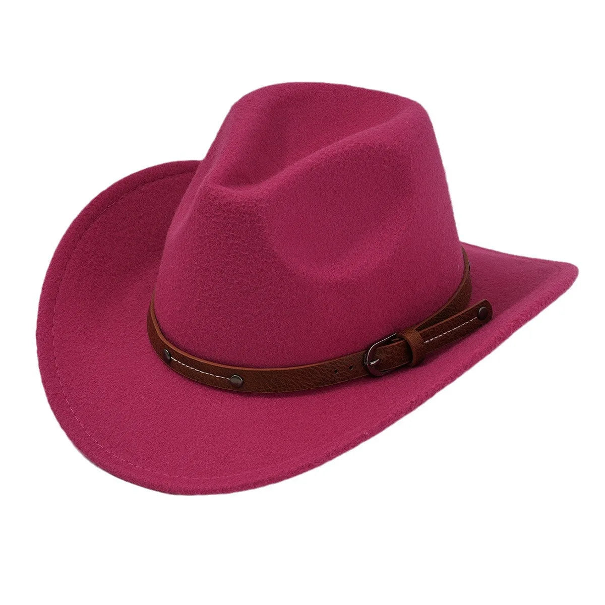 Unisex wool fedora hat from R.E.D. Shopping, stylish classic accessory with a wide brim and textured wool fabric.