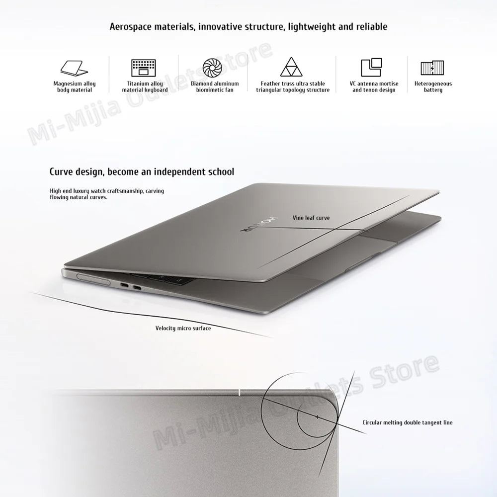 Honor MagicBook Art 14 – Snapdragon X Elite, 32GB DDR5, 1TB SSD, 14.6" 3.1K OLED, Windows 11