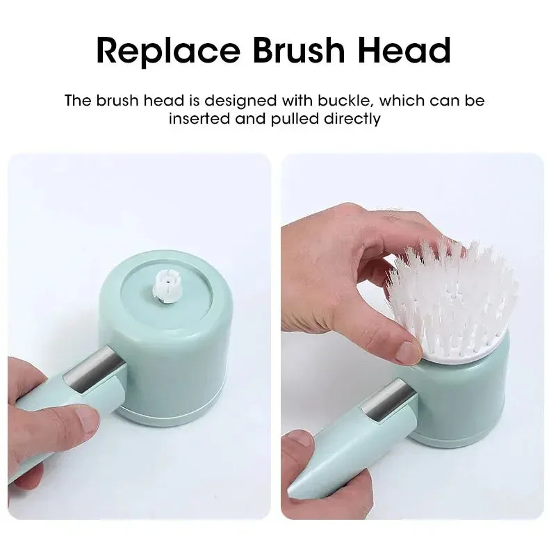 Electric Cleaning Brush | Multifunctional Rotary Scrubber for Kitchen, Bathroom & Balcony
