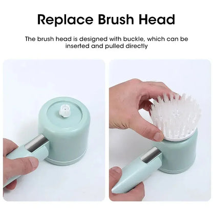 Electric Cleaning Brush | Multifunctional Rotary Scrubber for Kitchen, Bathroom & Balcony