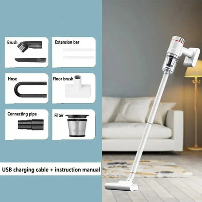 Xiaomi 95000Pa Cordless Handheld Vacuum Cleaner – Wireless, Metal Strainer, Home & Car