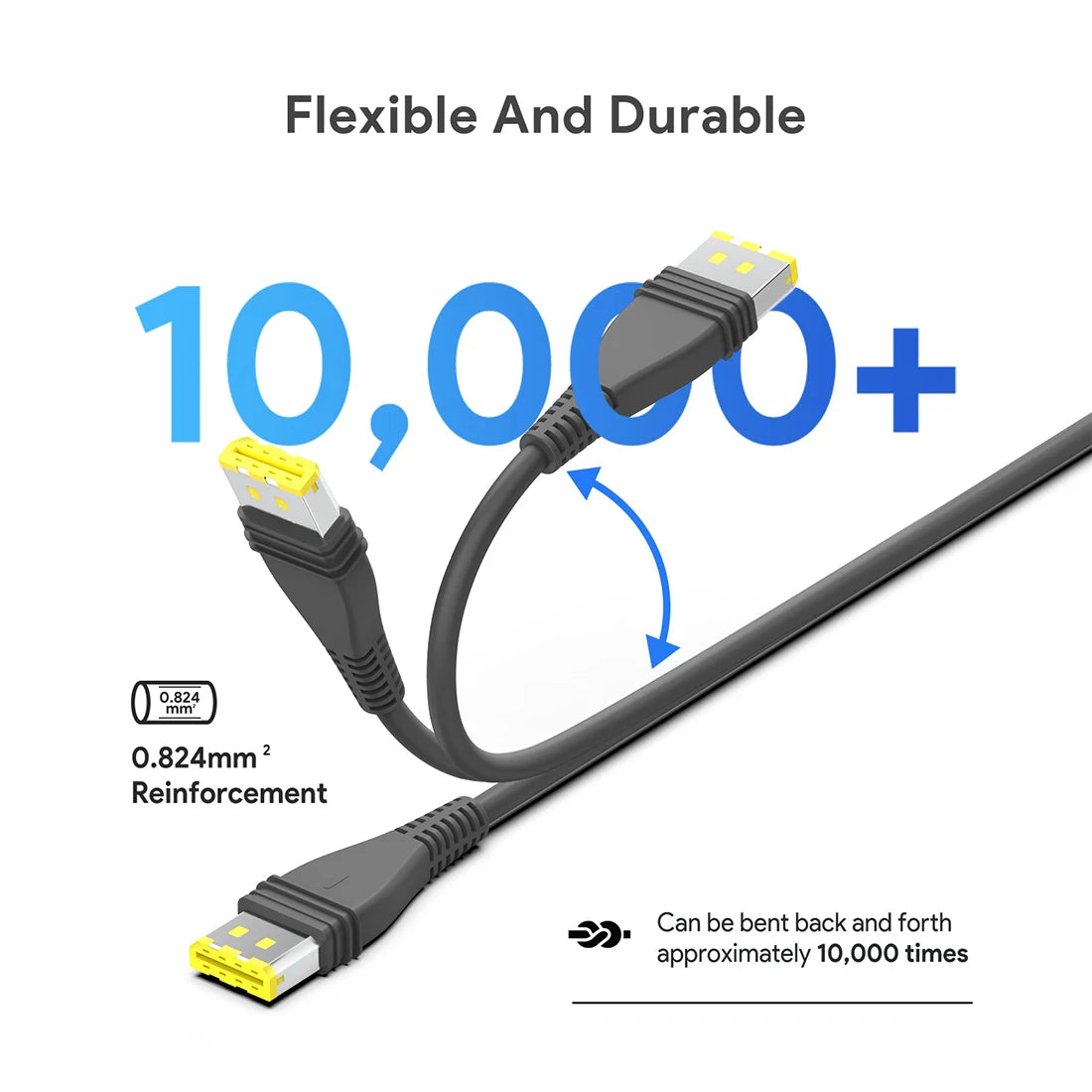 65W USB-C to ResMed AirMini CPAP Power Cable – 24V PD Charging Adapter for Travel