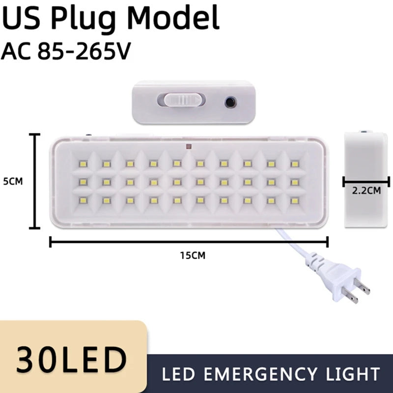 30 LED Emergency Camping Light – USB-C Rechargeable, Multi-Function