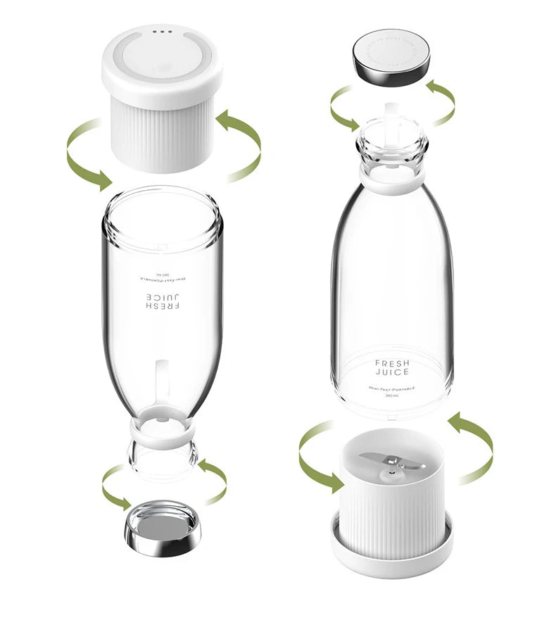 Mini Portable Electric Juicer Blender – USB, Multi-Style