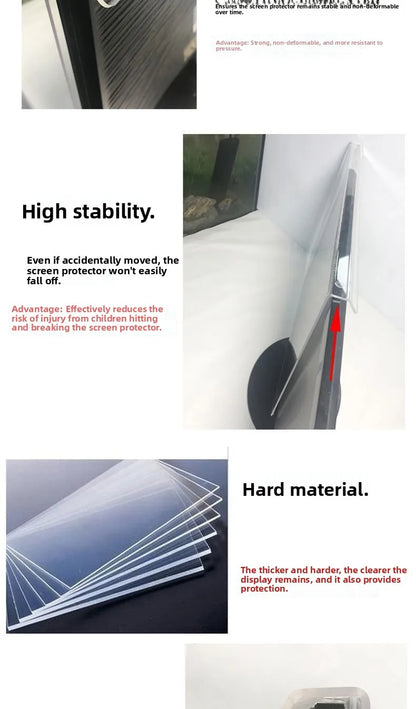 Blue Light Blocking Screen Protector 24" — Anti-Reflective, Eye Protection, Radiation-Free