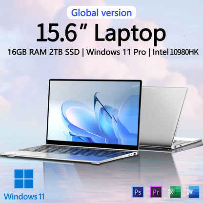 LENO 15.6" Laptop | Intel Pentium | 16–32GB RAM | Up to 2TB SSD | Windows 11 Pro | FHD Display | Office & Study