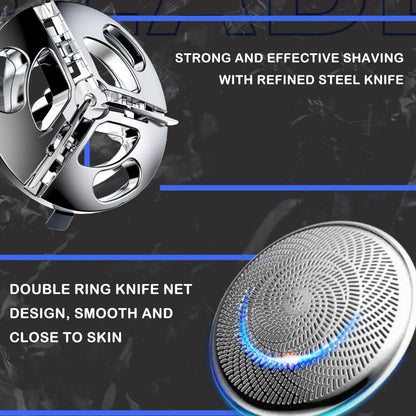Portable Mini Electric Shaver for Men – USB Rechargeable