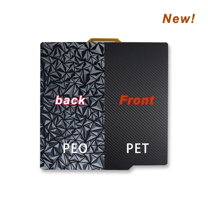 Bambu Lab Build Plate – PEI / PET / PEO 257x257mm | Double-Sided Spring Steel | X1 P1P A1
