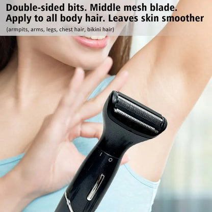 Intimate Areas Precision Shaver & Trimmer – Bikini Line, Pubic Hair & Beard Clipper for Men