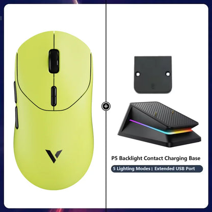 Rapoo Wireless Gaming Mouse – 8KHz Polling, 26000 DPI, 8 Buttons, Rechargeable, for Small/Medium Hands