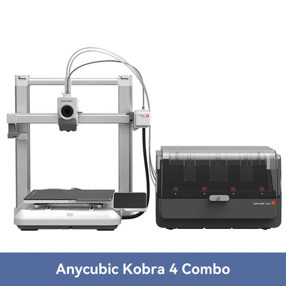 ANYCUBIC Kobra 4 Combo 3D Printer – 8-Color, 600mm/s, ACE 2 Pro