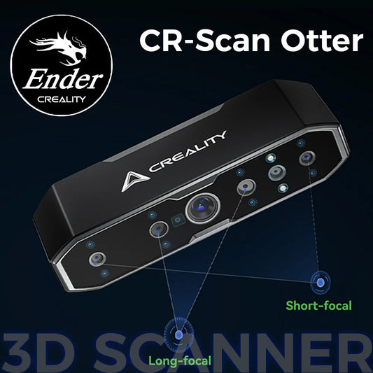 Creality CR-Scan Otter Handheld 3D Scanner – 0.02mm Accuracy | Full-Color | Anti-Shake