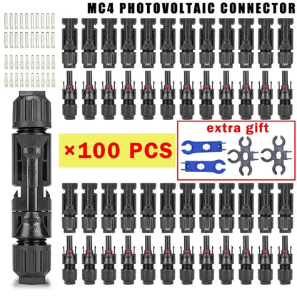Solar Panel Connector Kit 1000V 30A – PV MC4 Connectors 2.5/4/6mm²