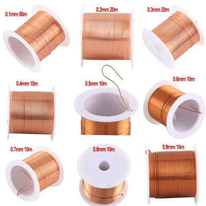 Enameled Copper Magnet Wire 0.06–1.2mm