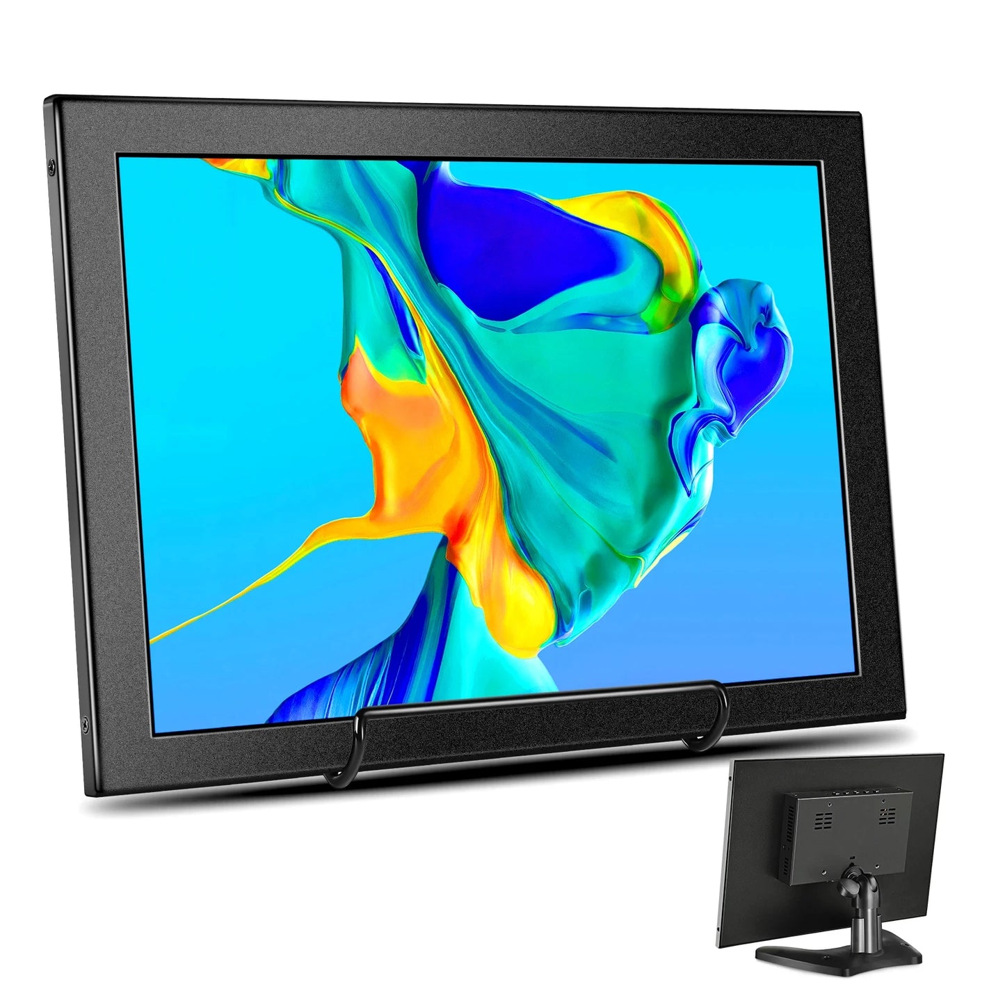 EYOYO 12" 2K QHD Monitor | 2560x1440 IPS | HDR400 | HDMI VGA | Built-in Speaker | Laptop PS4 Xbox